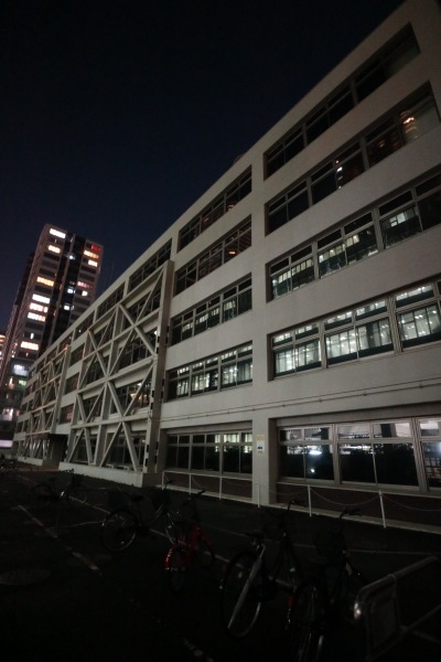 閉鎖された富士通小杉ビル