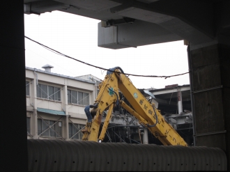 解体が始まったケーヒン川崎工場