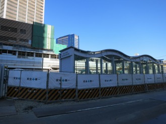 武蔵小杉駅周辺自転車等駐車場第5施設の出入口