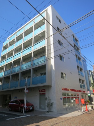 「川崎新丸子郵便局」の新局舎