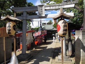 今井神社の入口