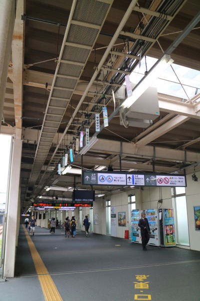 JR武蔵小杉駅の連絡通路