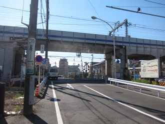 苅宿小田中線 東横立体工区