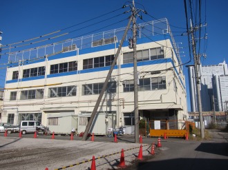 ケーヒン川崎工場の別館（解体前）