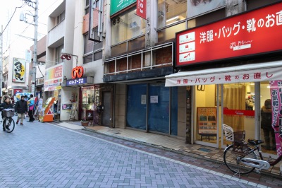 1月●日に閉店した「ドトールコーヒーショップ武蔵小杉店」