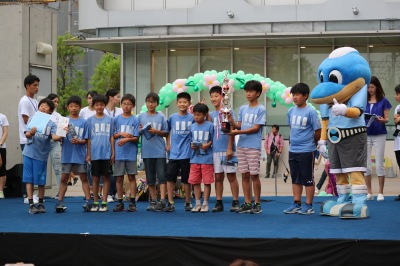 子どもの部優勝「KSG36」(東住吉SC)