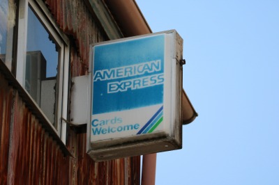 AMEXの看板