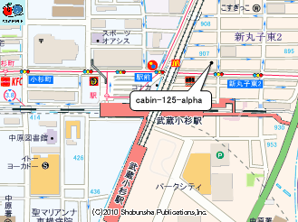 「Cabin-125-Alpha」のマップ
