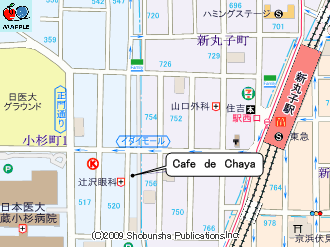 「Cafe　de　Chaya」マップ