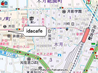 「idacafe」のマップ