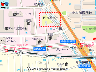 今井神社　マップ