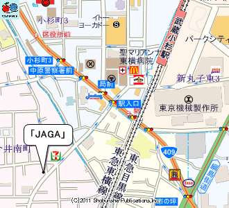 「JAGA」のマップ