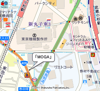「MOGA」のマップ