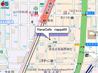 「HanaCafe　nappa69」マップ