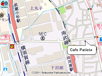 「Cafe Patiste」のマップ