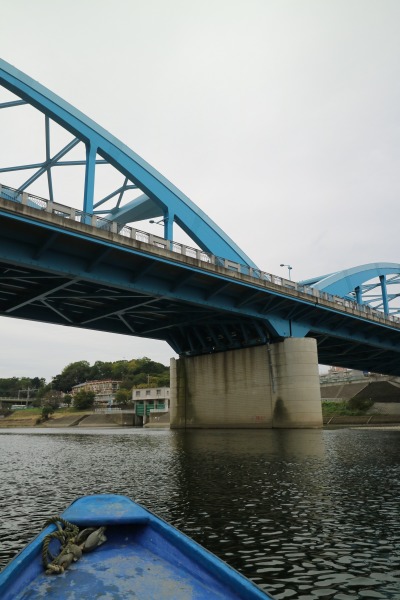 渡し船から見た丸子橋