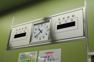 手術室の時計
