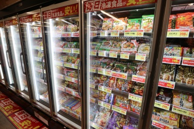 冷凍食品売り場