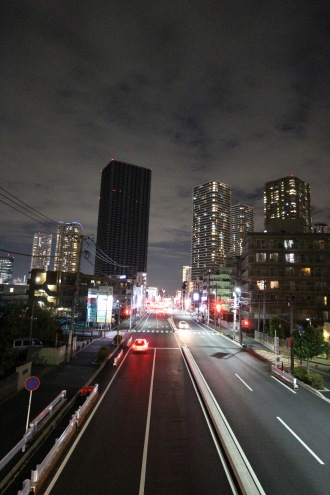 木月歩道橋からの夜景