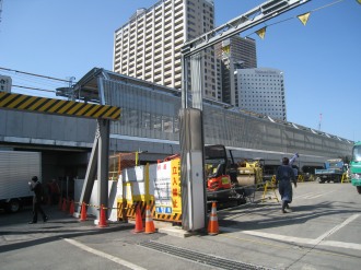 横須賀線武蔵小杉駅ホーム